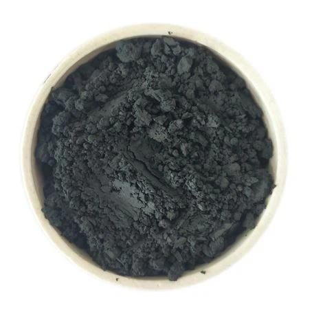 Mae inc ceramig yn staenio Cobalt Du