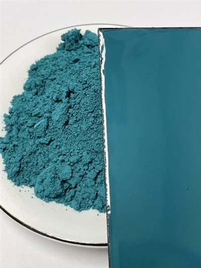 Pigmentau Enamel Paun-Glas